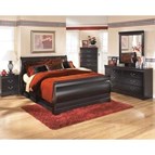 Signature Design by Ashley Huey Vineyard B128B15 7 pc Queen Sleigh Bedroom Set