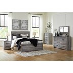 Signature Design by Ashley Bronyan B1290 7 pc Queen Panel Bedroom Set