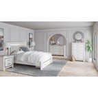 Signature Design by Ashley Altyra B2640B31 6 pc Queen Panel Storage Bedroom Set