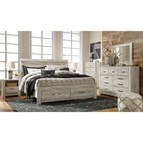 Signature Design by Ashley Bellaby B331B12 6 pc King Platform Storage Bedroom Set