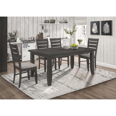 Coaster Furniture Dalila 102721GRY 5 pc Dining Room Set