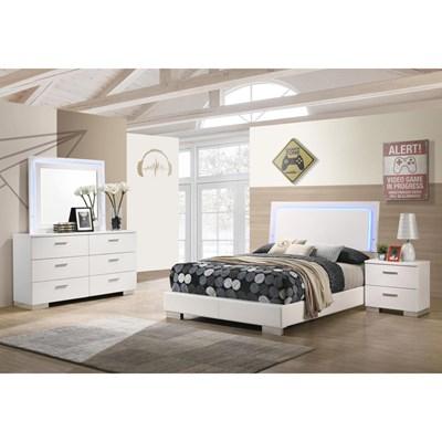 Coaster Furniture Ensemble de chambre à coucher Felicity 203500F-S5L de 7 pièces (lit double)