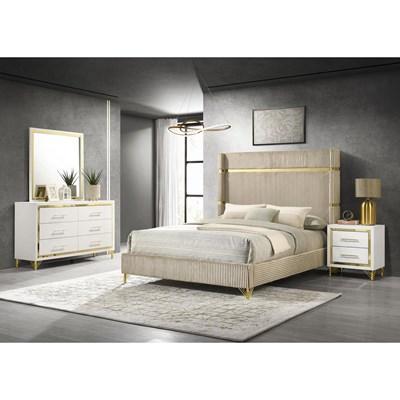Coaster Furniture Lucia 224731KE-S4 6 pc King Panel Bedroom Set