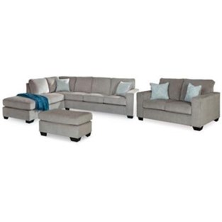 Signature Design by Ashley Altari 87214U5 4 pc Living Room Set (Living Room)