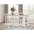 Signature Design by Ashley Gesthaven D398D2 5 pc Counter Height Dining Set