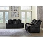 Signature Design by Ashley Caveman 90703U1 2 pc Power Reclining Living Room Set