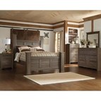 Signature Design by Ashley Juararo B251B26 8 pc Queen Poster Bedroom Set