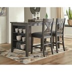 Signature Design by Ashley Caitbrook D388D5 3 pc Counter Height Dining Set