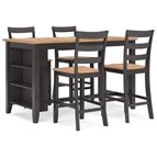 Signature Design by Ashley Gesthaven D396D2 5 pc Counter Height Dining Set