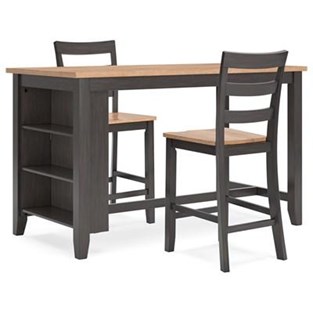 Signature Design by Ashley Gesthaven D396D3 5 pc Counter Height Dining Set (Dining Room)