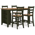 Signature Design by Ashley Gesthaven D401D2 5 pc Counter Height Dining Set