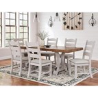 Signature Design by Ashley Valebeck D546D7 9 pc Dining Set
