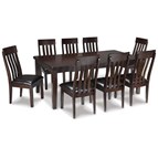 Signature Design by Ashley Haddigan D596D4 9 pc Dining Set