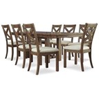 Signature Design by Ashley Moriville D631D13 9 pc Dining Set
