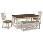 Signature Design by Ashley Bolanburg D647D7 5 pc Dining Set