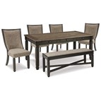 Signature Design by Ashley Tyler Creek D736D11 6 pc Dining Set