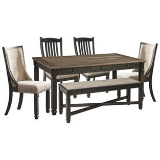 Signature Design by Ashley Tyler Creek D736D6 6 pc Dining Set (Dining Room)