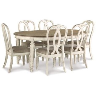 Signature Design by Ashley Realyn D743D13 7 pc Dining Set (Dining Room)