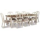 Signature Design by Ashley Realyn D743D19 9 pc Dining Set