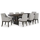 Signature Design by Ashley Burkhaus D984D7 9 pc Dining Set