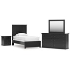 Signature Design by Ashley Maribel B138B61 6 pc Twin Panel Bedroom Set