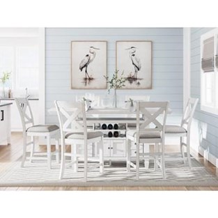 Signature Design by Ashley Robbinsdale D642 7 pc Counter Height Dining Set (Dining Room)