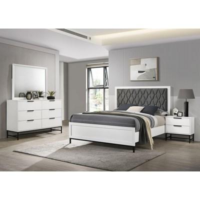 Coaster Furniture Ensemble de chambre à coucher Sonora 224861Q-S4 de 6 pièces (Grand lit à panneaux)