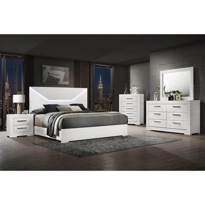 Coaster Furniture Ives 224941KE-S5 7 pc King Panel Bedroom Set