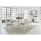 Signature Design by Ashley Robbinsdale D642D2 6 pc Counter Height Dining Set