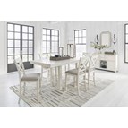 Signature Design by Ashley Robbinsdale D642D5 7 pc Counter Height Dining Set