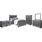 Signature Design by Ashley Lodanna B214B49 8 pc Queen Panel Bedroom Set