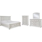 Signature Design by Ashley Robbinsdale B742B27 6 pc Queen Panel Bedroom Set