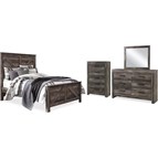 Signature Design by Ashley Wynnlow B440B37 6 pc Queen Panel Bedroom Set