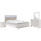 Signature Design by Ashley Altyra B2640B37 8 pc King Panel Bedroom Set