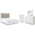 Benchcraft Kanwyn B777B23 6 pc California King Panel Bedroom Set