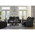 Signature Design by Ashley Caveman 90703U2 3 pc Power Reclining Living Room Set