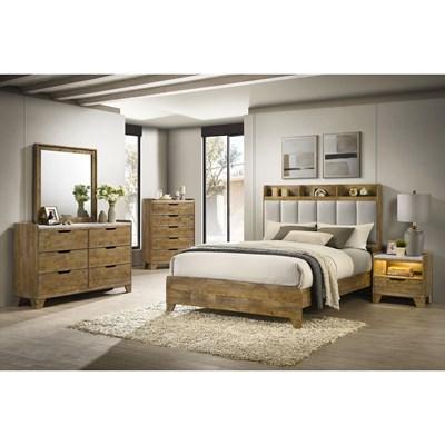 Coaster Furniture Henderson 222971KE-S4 6 pc King Bookcase Bedroom Set