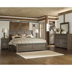 Signature Design by Ashley Juararo B251B46 6 pc California King Poster Bedroom Set