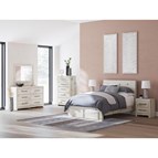 Benchcraft,Signature Design by Ashley Lawroy B2310B54 6 pc Full Panel Bedroom Set