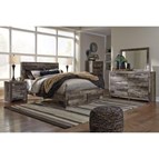 Benchcraft Derekson B200B84 6 pc Queen Panel Storage Bedroom Set