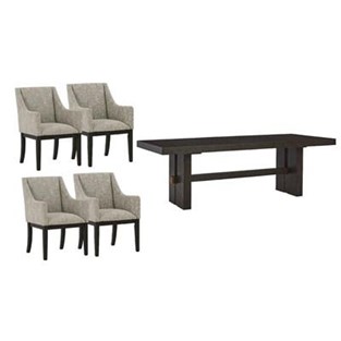 Signature Design by Ashley Burkhaus D984D10 5 pc Dining Set (Dining Room)