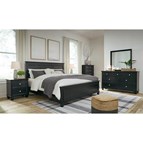 Signature Design by Ashley Lanolee B687B15 6 pc Queen Panel Bedroom Set