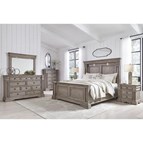 Signature Design by Ashley Blairhurst B916B8 7 pc Queen Panel Bedroom Set