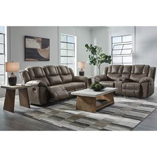 Signature Design by Ashley Lowilla PC64506 2 pc Reclining Living Room Set (Living Room)