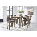 Signature Design by Ashley Urbinforte PCD592 7 pc Counter Height Dining Set