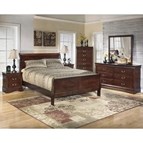 Signature Design by Ashley Alisdair B376 7 pc Queen Sleigh Bedroom Set