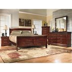 Signature Design by Ashley Alisdair B376B14 6 pc Queen Sleigh Bedroom Set