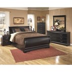 Signature Design by Ashley Huey Vineyard B128B6 5 pc Queen Sleigh Bedroom Set