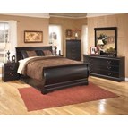 Signature Design by Ashley Huey Vineyard B128B42 7 pc Full Sleigh Bedroom Set