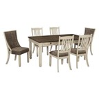 Signature Design by Ashley Bolanburg D647D3 7 pc Dining Set